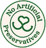 No artificial preservatives
